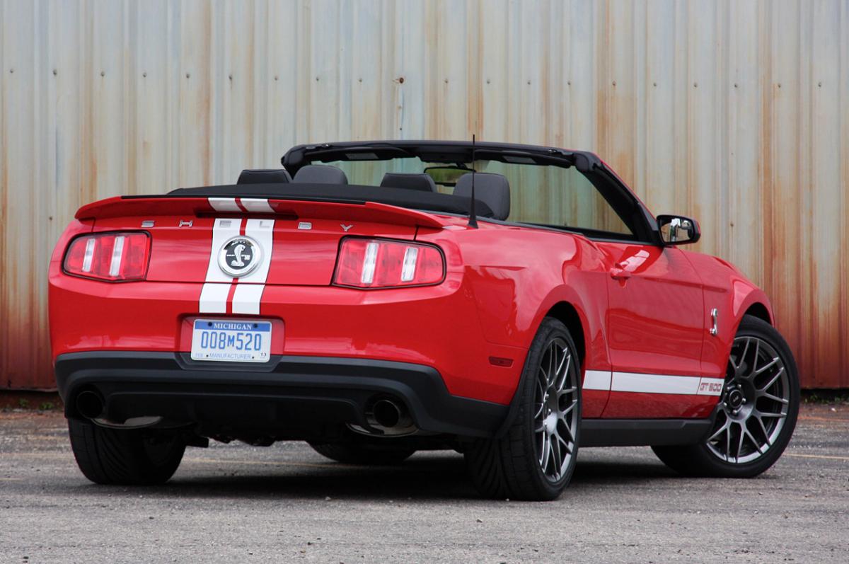 2011 Ford shelby gt500 convertible review #3