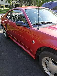 1999 Red Ford Mustang (only 76,500 km!)-image-2.jpg