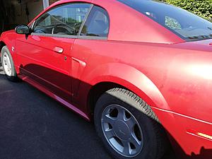 1999 Red Ford Mustang (only 76,500 km!)-image-3.jpg